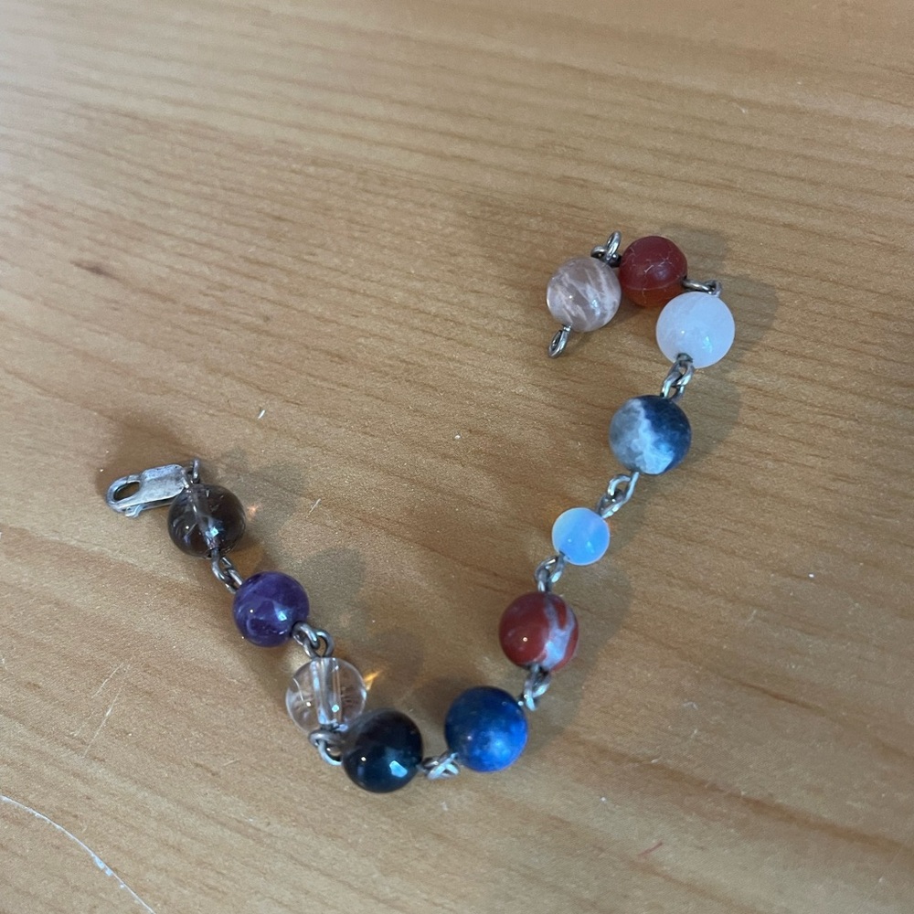 Solar System Crystal Bracelet v.2